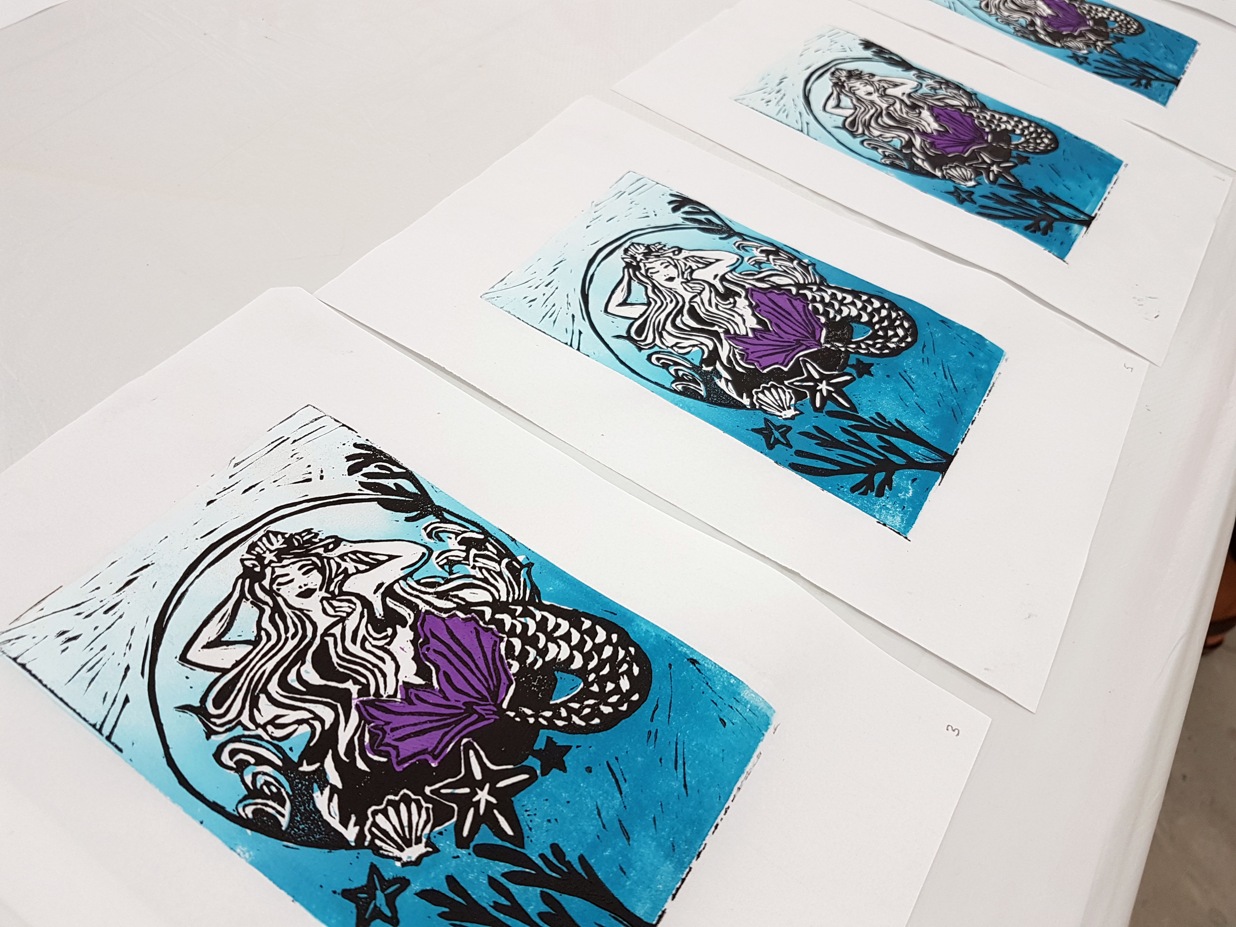 Linocut Printing Workshop | Basic Level | Artefakts | Singapore